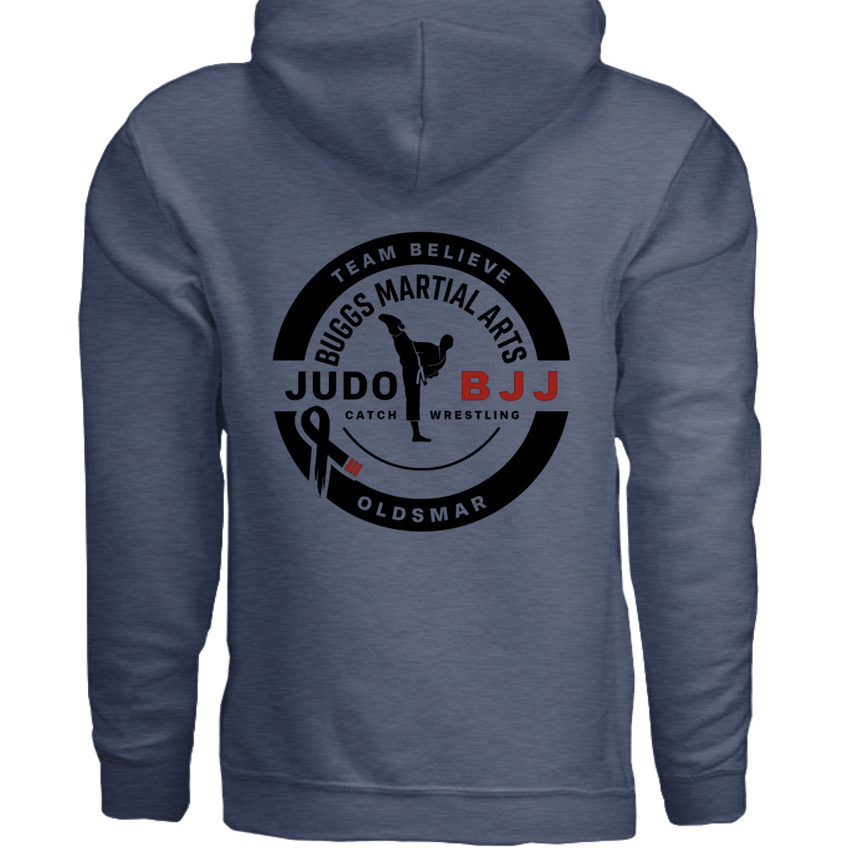 Heather Sport Dark Navy - BACK