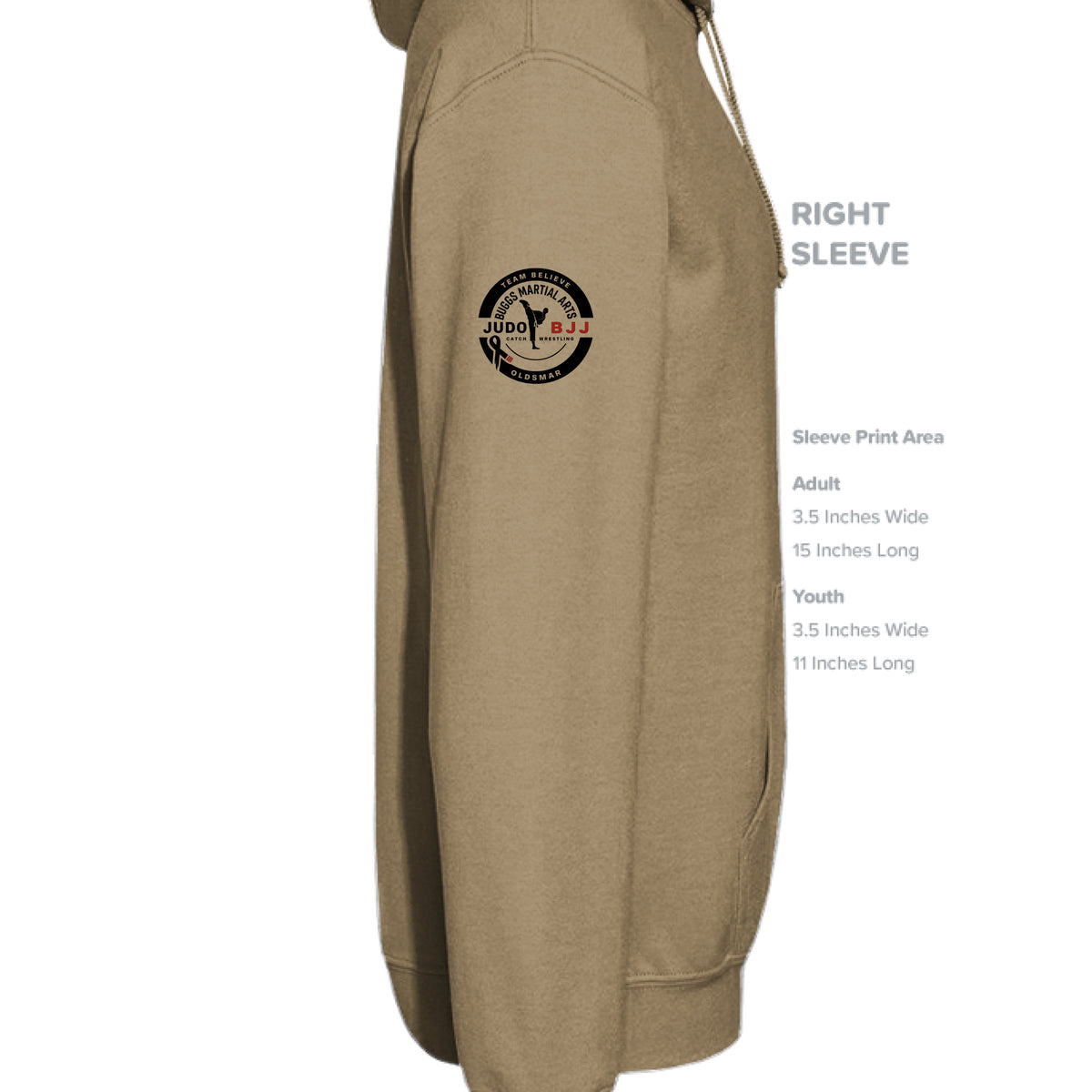Coyote Brown - SLEEVE_RIGHT