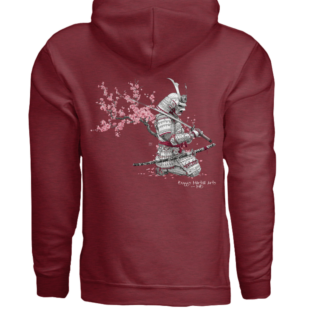 ANTIQUE CHERRY RED - BACK