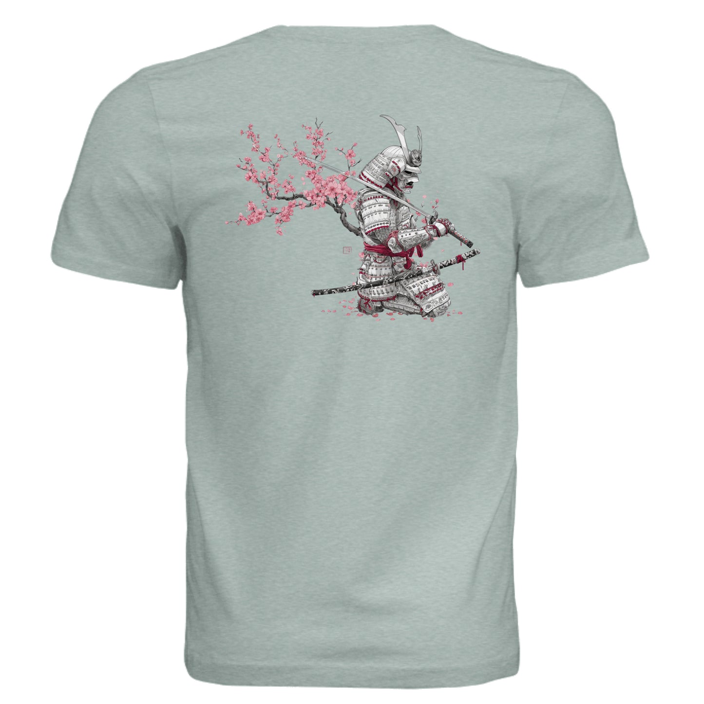 Dusty Blue Triblend - BACK