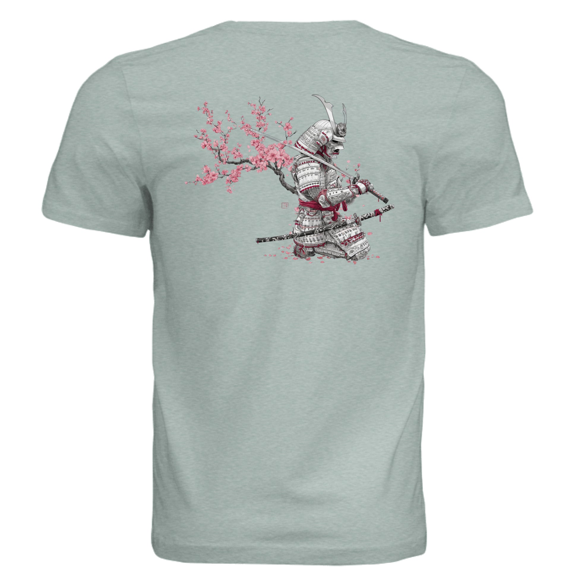 Dusty Blue Triblend - BACK