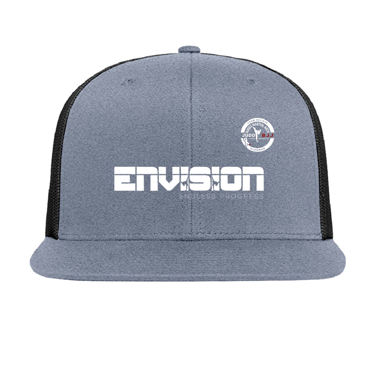 Heather Grey/ Black - 6609 - FRONT